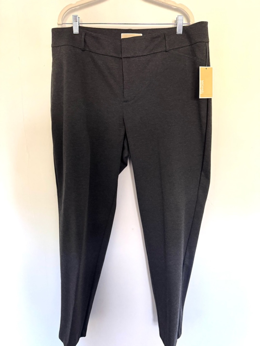 Michael Kors Derby Stretch Ponte Slim Ankle Pants